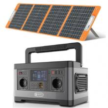 €376 with coupon for FlashFish P63 500W Portable Power Station With 100W Foldable Solar Panel from EU CZ warehouse BANGGOOD