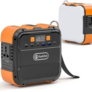€110 with coupon for Flashfish 120W 98Wh 26400mAh Portable Power Station from EU warehouse GSHOPPER