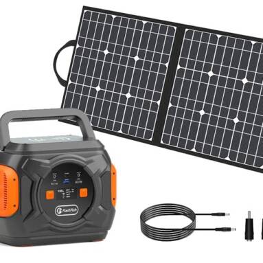€290 with coupon for Flashfish A301 292WH 320W Portable Power Station + SP 18V 100W Solar Panel Outdoor Emergency Power Supply Kit from EU warehouse BANGGOOD