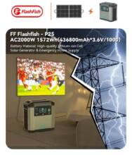 €654 with coupon for FlashFish P25 Portable Power Station from EU CZ warehouse BANGGOOD
