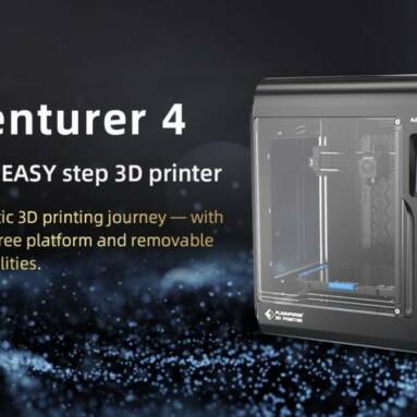 €599 with coupon for Flashforge Adventurer 4 3D Printer Auto Leveling High Temperature Detachable Nozzle from EU warehouse GEEKBUYING
