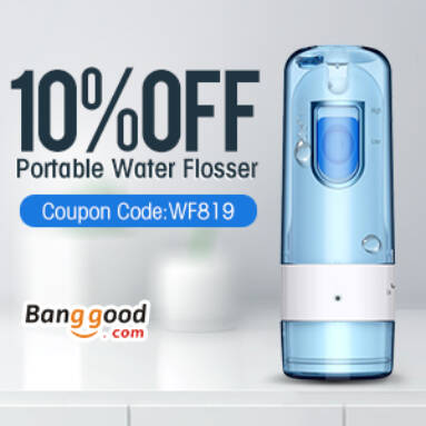 Only $35.99 (€30.39)for Loskii BR-69 Portable Smart Water Flossing Cordless Oral Irrigator from BANGGOOD TECHNOLOGY CO., LIMITED