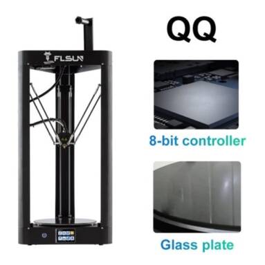 $284 with coupon for Flsun QQ S Delta Kossel Auto-Level Upgraded Resume Pre-assembly 3D Printer Facesheild Prusa – EU Germany Warehouse from GEARBEST