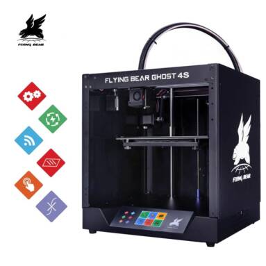 €326 with coupon for Flying Bear Ghost 4S Full Metal Frame High Precision DIY 3D KIT Printer with Glass Platform – Ghost 4S from GEARBEST