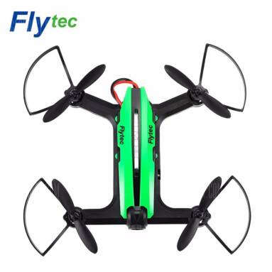 $42 with coupon for Flytec T18D RC Quadcopter 2.4G 4CH WiFi FPV HD Camera  –  GREEN from GearBest