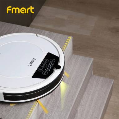 €135 with coupon for Fmart E-R550WS Robot Vacuum Cleaner Wifi APP Control Poweful Suction Wet Dry Auto Home Sweeper – EU Poland Warehouse from GEARBEST