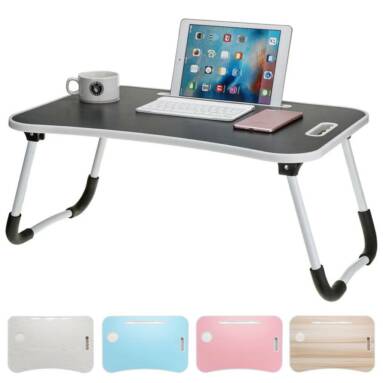 €18 with coupon for Foldable Laptop Lap Tray Folding Desk Computer Table Sofa Notebook Breakfast Bed from EU CZ warehouse BANGGOOD