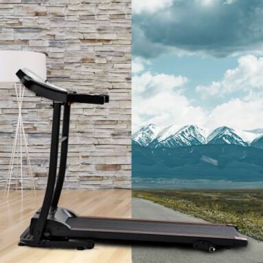 €299 with coupon for Foldable treadmill for the home, exercise equipment with downloadable app, USB Bluetooth and AUX connectivity, LED display from EU warehouse GSHOPPER