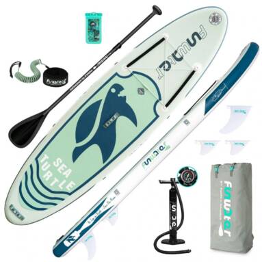 €189 with coupon for FunWater Inflatable Stand Up Paddle Board Surfboard SUPFW09B from EU warehouse BANGGOOD