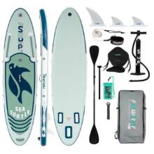 €176 with coupon for FunWater Inflatable Stand Up Paddle Board Surfboard SUPFW09C Complete Paddle Board Accessories from EU warehouse BANGGOOD