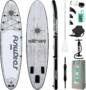 FunWater Inflatable Ultra-Light (17.6lbs) Paddle Board SUPFW12B