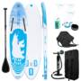 FunWater Polar Bear 320*83*15 Inch Inflatable Stand Up Paddling Board Adjustable Maximum Load 150kg