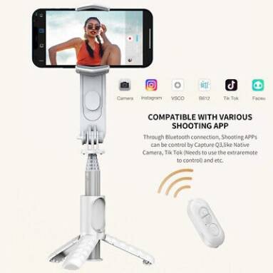 €49 with coupon for Funsnap Capture Q3 3-Axis Smartphone Gimbal Stabilizer from GSHOPPER