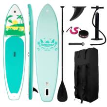 €149 with coupon for Funwater 335CM Inflatable Stand Up Paddle Board Surfboard SUPFW30F from EU warehouse BANGGOOD