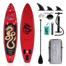 €182 with coupon for Funwater 350CM Large Size Inflatable Stand Up Paddle Board Surfboard SUPFR17S from EU warehouse BANGGOOD