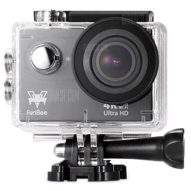 $32 with coupon for Furibee H9R Waterproof Action Camera 4K Ultra HD Resolution  –  EU warehouse BLACK from GearBest