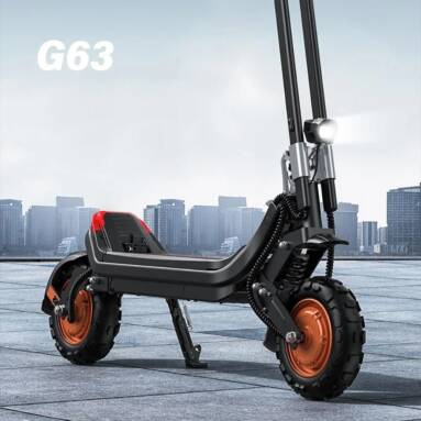 €959 with coupon for G63 Electric Scooter 1200W*2 Dual Motors 48V 20Ah from EU warehouse GEEKBUYING