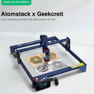 €212 with coupon for GEEKCREITxATOMSTACK A5 M50 PRO Laser Engraver APP Control Dual-Laser Engraving Cutting Machine Support Offline Engraving DIY Laser Marking for Acrylic 304 Mirror Stainless Steel Metal Wood from EU CZ warehouse BANGGOOD