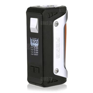 $36 with coupon for GEEKVAPE Aegis 100W Box Mod  –  Black from GearBest