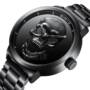 GIMTO Brand NEW Creative Men Watch Luxury Black Steel Quartz Clock Male Boy Military Wrist Watches  -  FULL BLACK 