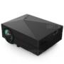 GM60 LCD Projector 1000LM 800 x 480 Pixels Portable 1080P Multimedia Player  -  EU PLUG  BLACK 