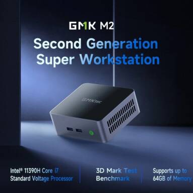 €324 with coupon for GMK M2 Mini PC i7-11390H, 16GB DDR4 1T SSD from EU warehouse GEEKBUYING