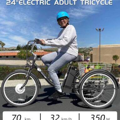 €899 with coupon for GOGOBEST GF100 Electric City Tricycle Cargo Ebike from EU warehouse GOGOBEST Officiale Store (free gift)