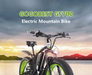 1326 € med kupong för GOGOBEST GF700 26-tums hjul elektrisk cykel 17.5AH 500W Motor Aluminiumlegeringsram med hydraulisk broms Maxhastighet 50km/h från EU-lager GSHOPPER
