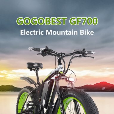 € 1303 với phiếu giảm giá cho Xe đạp điện Gogobest GF700 500W x 2 Dual Motors Fat Tire 50Km / h 17.5Ah Cách kho hàng EU 70km MUA BESTGEAR