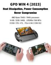 €675 with coupon for GPD Win 4 Handheld Game Laptop 2023 AMD Ryzen 5 7640U 16GB 512GB from GEEKBUYING
