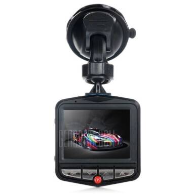 $15 flashsale for GT300 1080P 2.4 inch Car Dashcam Video Recorder Black from GearBest