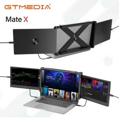 €179 with coupon for GTMEDIA MATE X Portable Dual Screen Monitor Laptop Screen Extender from EU warehouse GEEKBUYING