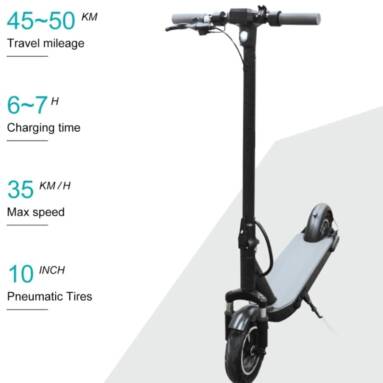 €385 with coupon for GYL081-X10 15Ah 48V 500W 10in Folding Electric Scooter 35km/h Top Speed 40-50KM Mileage E Scooter from EU CZ warehouse BANGGOOD