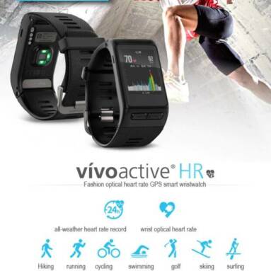 $259 with coupon for Garmin vivoactive HR Smart Watch from GearBest