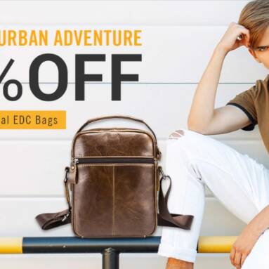The Men Affordable Practical EDC Bags and Apparel Flash Sale Promo Save Up to 50% from GEARBEST