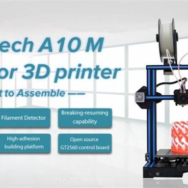 €169 with coupon for Geeetech® A10M Mix-color Prusa I3 3D Printer EU PL WAREHOUSE from BANGGOOD