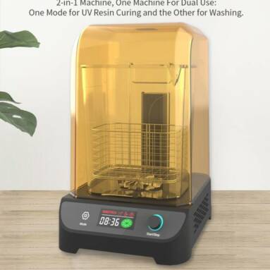 €96 with coupon for Geeetech® GCW02 UV Curing Wash and Cure Dual Purpose Post-processing Washing Curing for SLA 3D Printers from EU CZ warehouse BANGGOOD