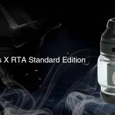 $21 with coupon for GeekVape Zeus X RTA Standard Edition – Silver from GearBest