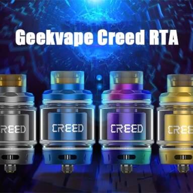 $25 with coupon for Geekvape Creed RTA from GearBest