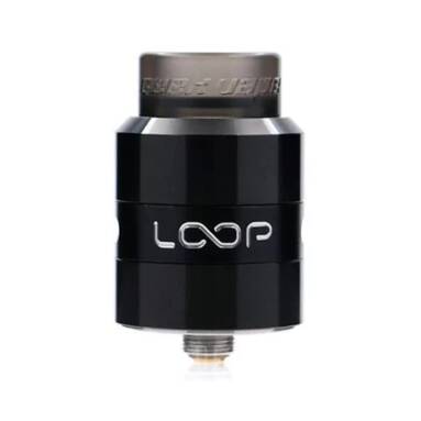 $19 with coupon for Geekvape LOOP RDA  –  BLACK from GearBest