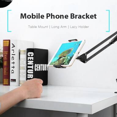 $14 with coupon for Gocomma Metal Long Arm Mobile Phone Holder Bracket from GEARBEST