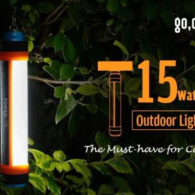$10 with coupon for Gocomma Outdoor camping Waterproof multifunction camping light – WHITE S from GearBest
