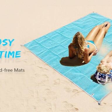 $9 with coupon for Gocomma Portable Waterproof Sand-free Mat from GearBest