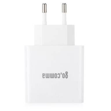 $5 with coupon for Gocomma Power Charger Adapter  –  EU PLUG from GearBest