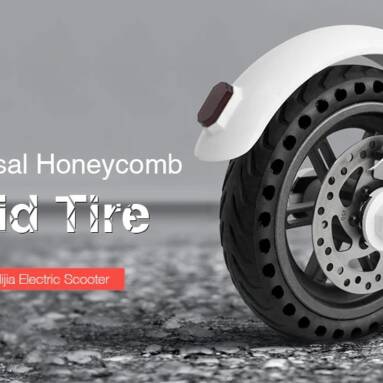 $19 with coupon for Gocomma Solid Tire for Xiaomi M365 Electric Scooter – BLACK from GearBest