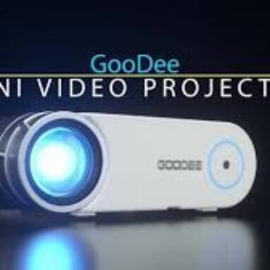 $99 with coupon for GooDee 2020 Upgrade G500 Mini Video Projector