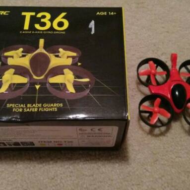 GooIRC Scorpion T36 MINI RC Quadcopter Design, Hardware, Feature, Real Review