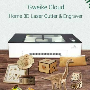 €2929 with coupon for Gweike Cloud 50W Desktop Laser Cutter Engraver from EU warehouse GEEKBUYING