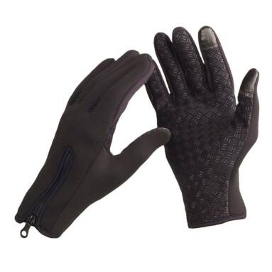 $5 OFF Windproof Gloves,free shipping from CN Warehouse $4.99(Code:GLA5) from TOMTOP Technology Co., Ltd