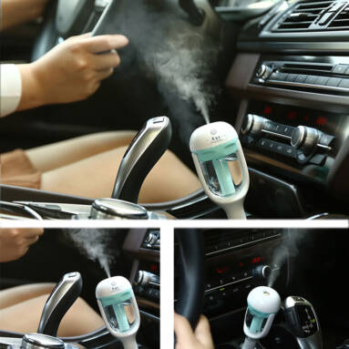 39% OFF DC 12V Car Humidifier Air Purifier,limited offer $6.80 from TOMTOP Technology Co., Ltd